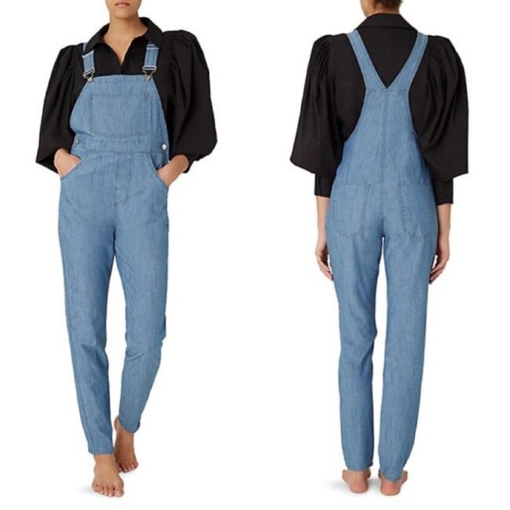 NWT WeWoreWhat basic denim overalls
